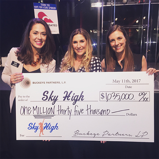 Buckeye For Sky High 2017 Event raised $1,035,000.